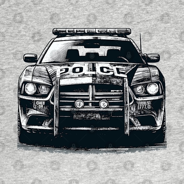 Police car by Vehicles-Art